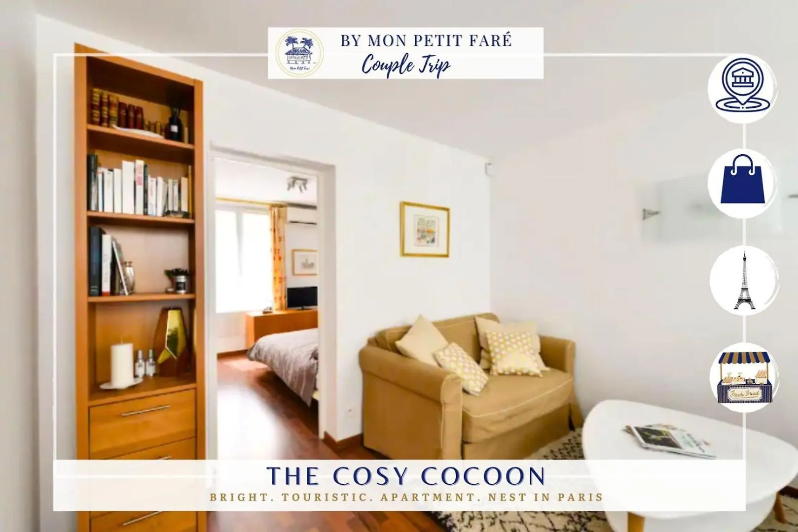 The Cosy Cocon Close To Eiffel Tower & Invalides Paris Apartment